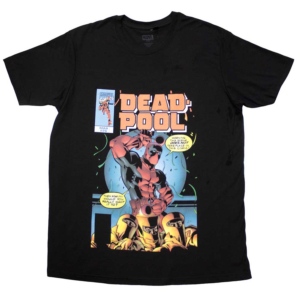 Marvel Comics T-Shirt: Deadpool Bubble Text