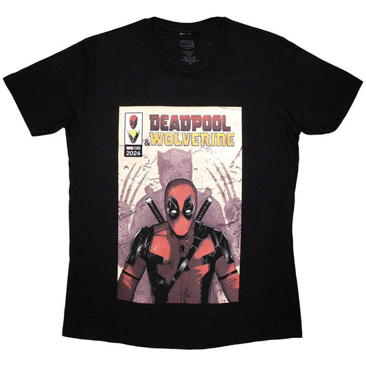 Marvel Comics T-Shirt: Deadpool & Wolverine Comic Cover