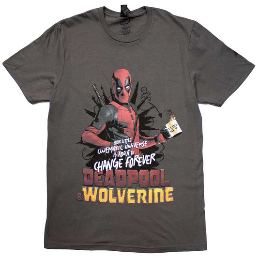 Marvel Comics T-Shirt: Deadpool & Wolverine Change Universe
