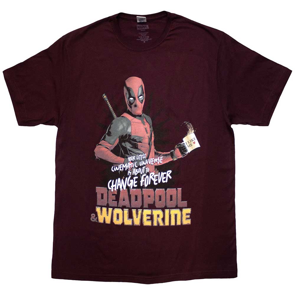 Marvel Comics T-Shirt: Deadpool & Wolverine Change Universe