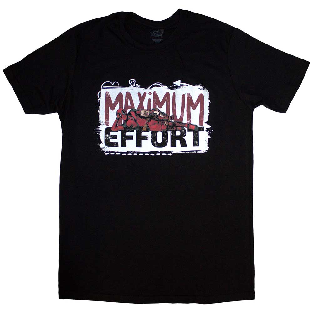 Marvel Comics T-Shirt: Deadpool Maximum Effort
