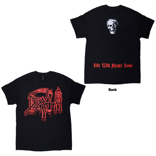 Death T-Shirt: Life Will Never Last