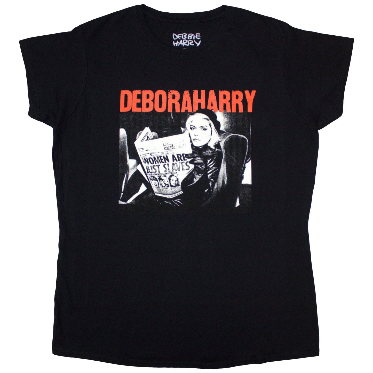 Debbie Harry Ladies T-Shirt: Women Are Just Slaves