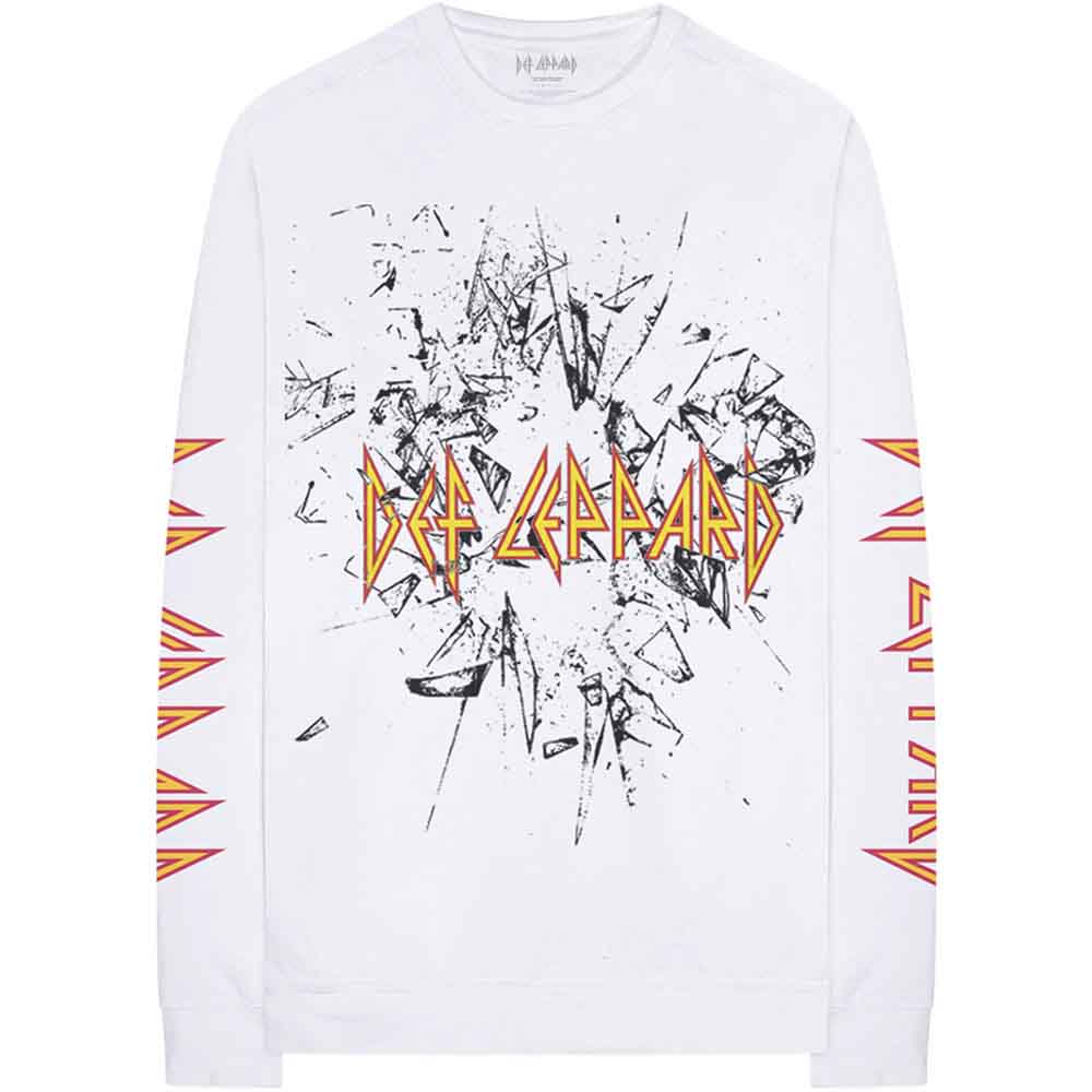 Def Leppard Long Sleeve T-Shirt: Shatter
