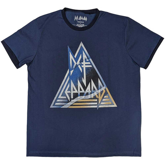 Def Leppard T-Shirt: Triangle Logo