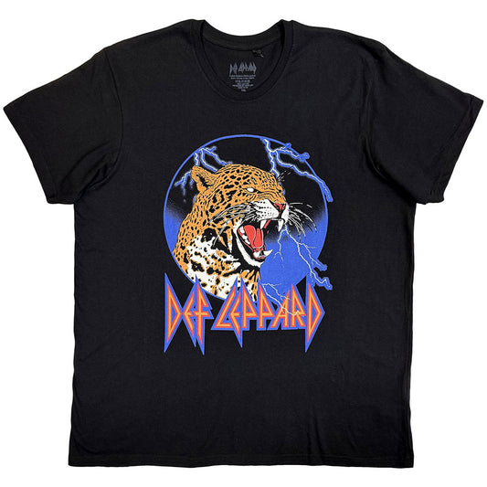Def Leppard T-Shirt: Lightning Leopard