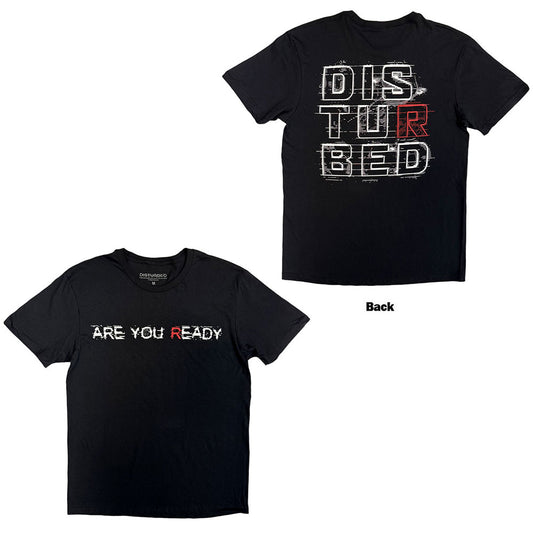 Disturbed T-Shirt: Are You Ready?