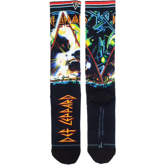 Def Leppard Crew Socks: Hysteria Sublimation