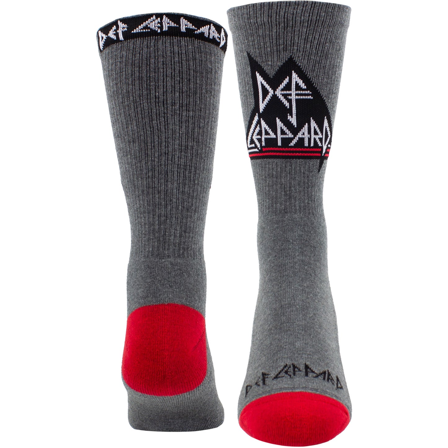 Def Leppard Crew Socks: Logo