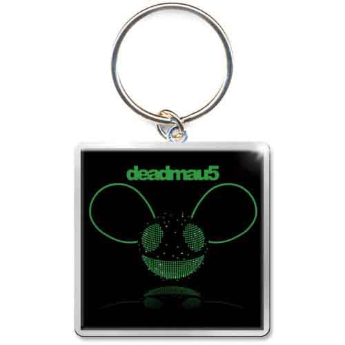 Deadmau5 Keychain: Green Head