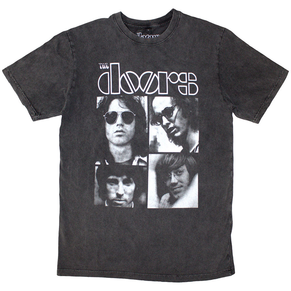 The Doors Stone Wash T-Shirt: Squares