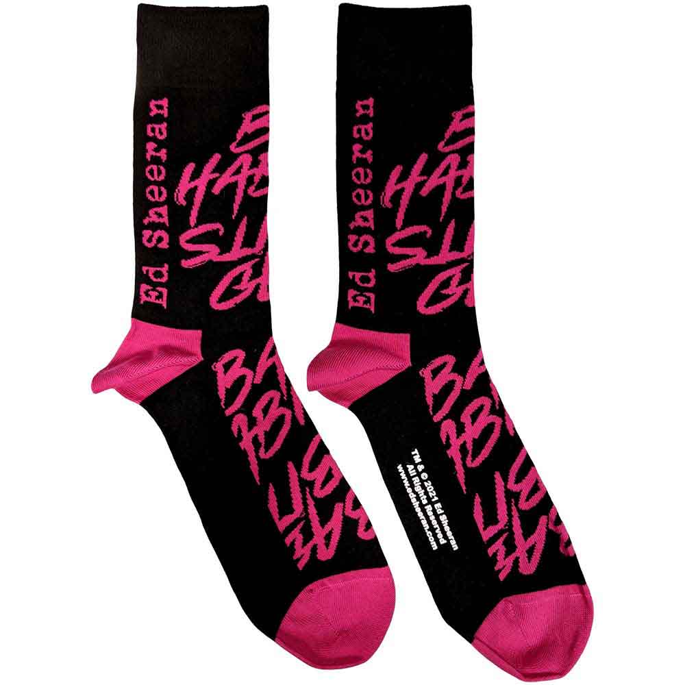 Ed Sheeran Socks: Bad Habits