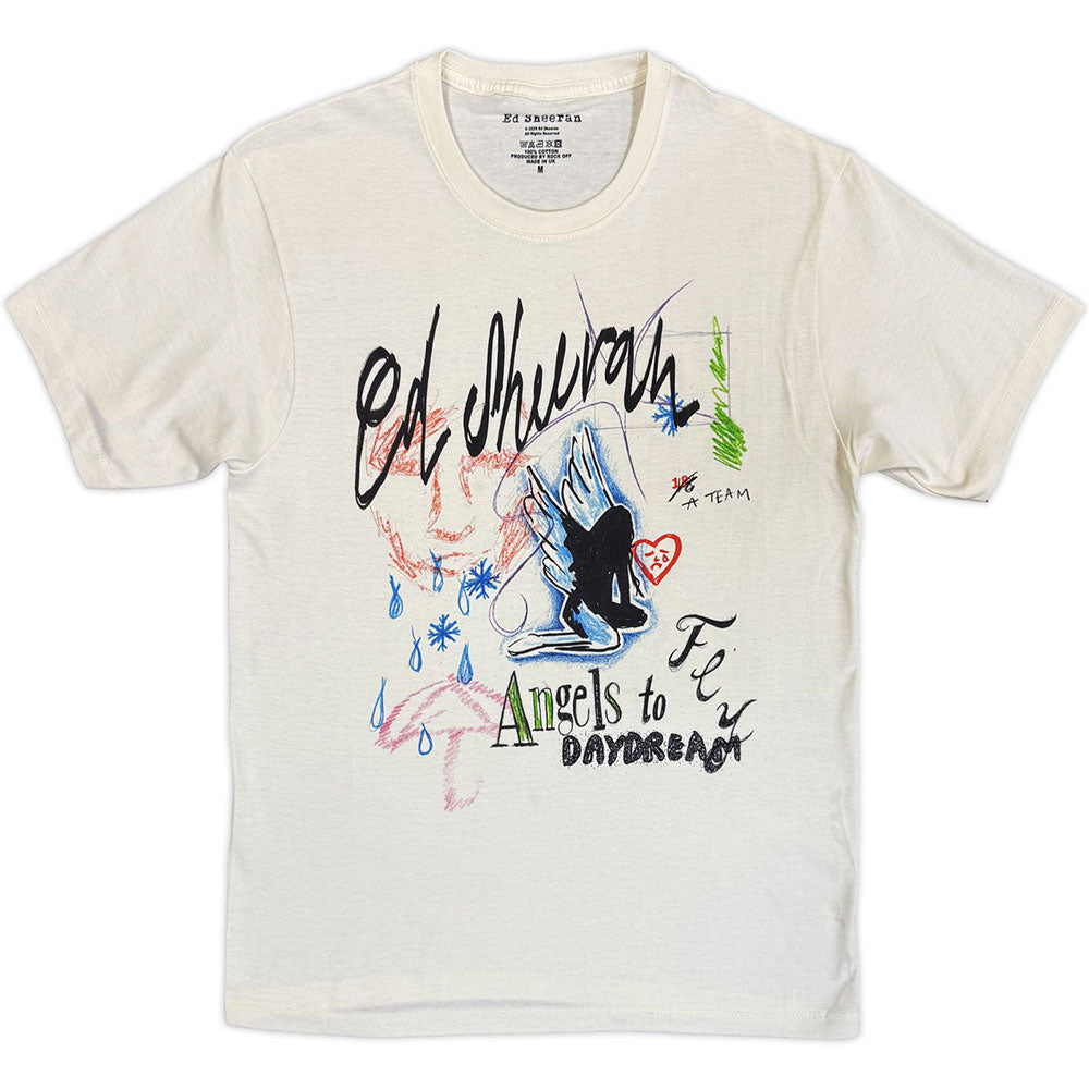 Ed Sheeran T-Shirt: Angels To Daydream