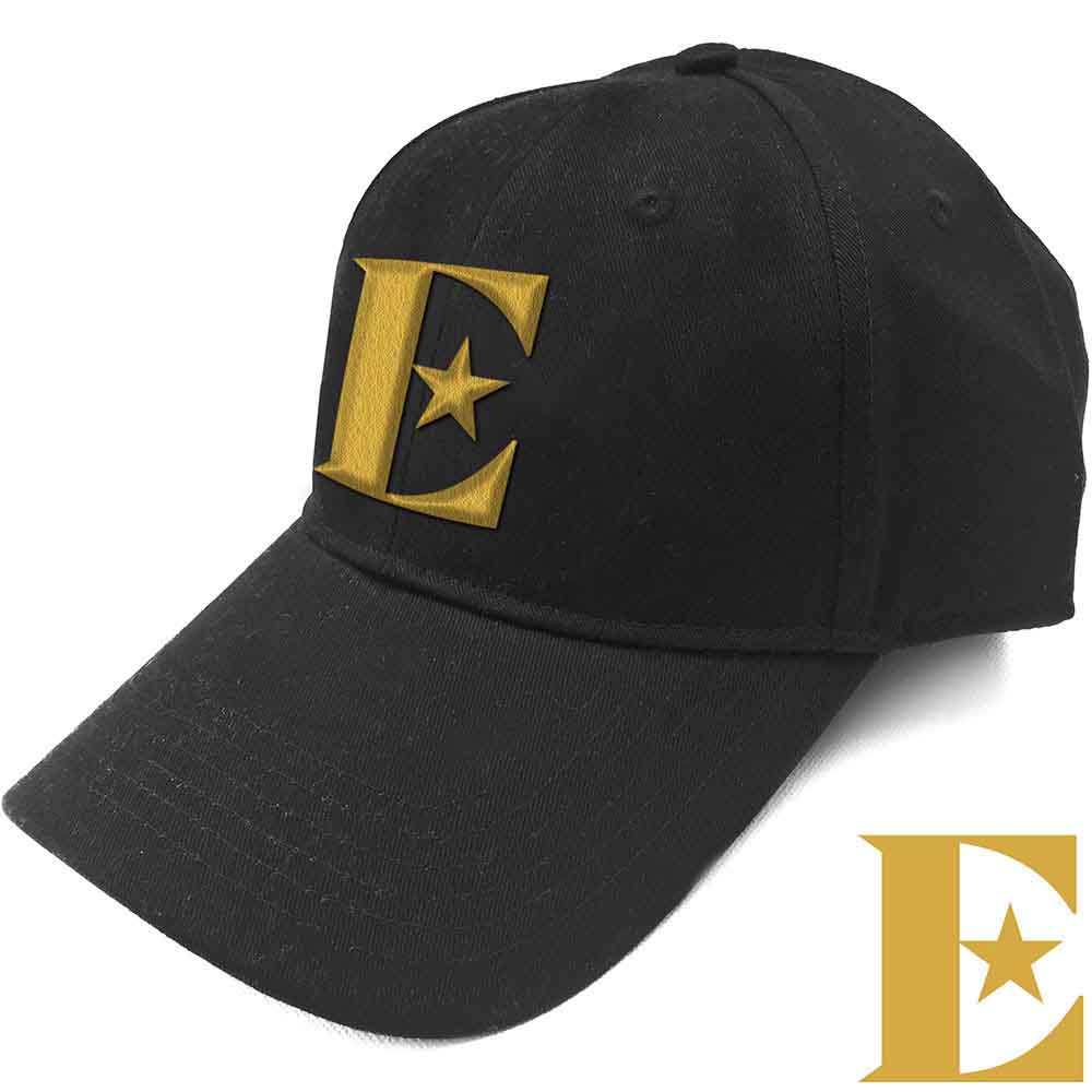 Elton John Baseball Cap: Gold E
