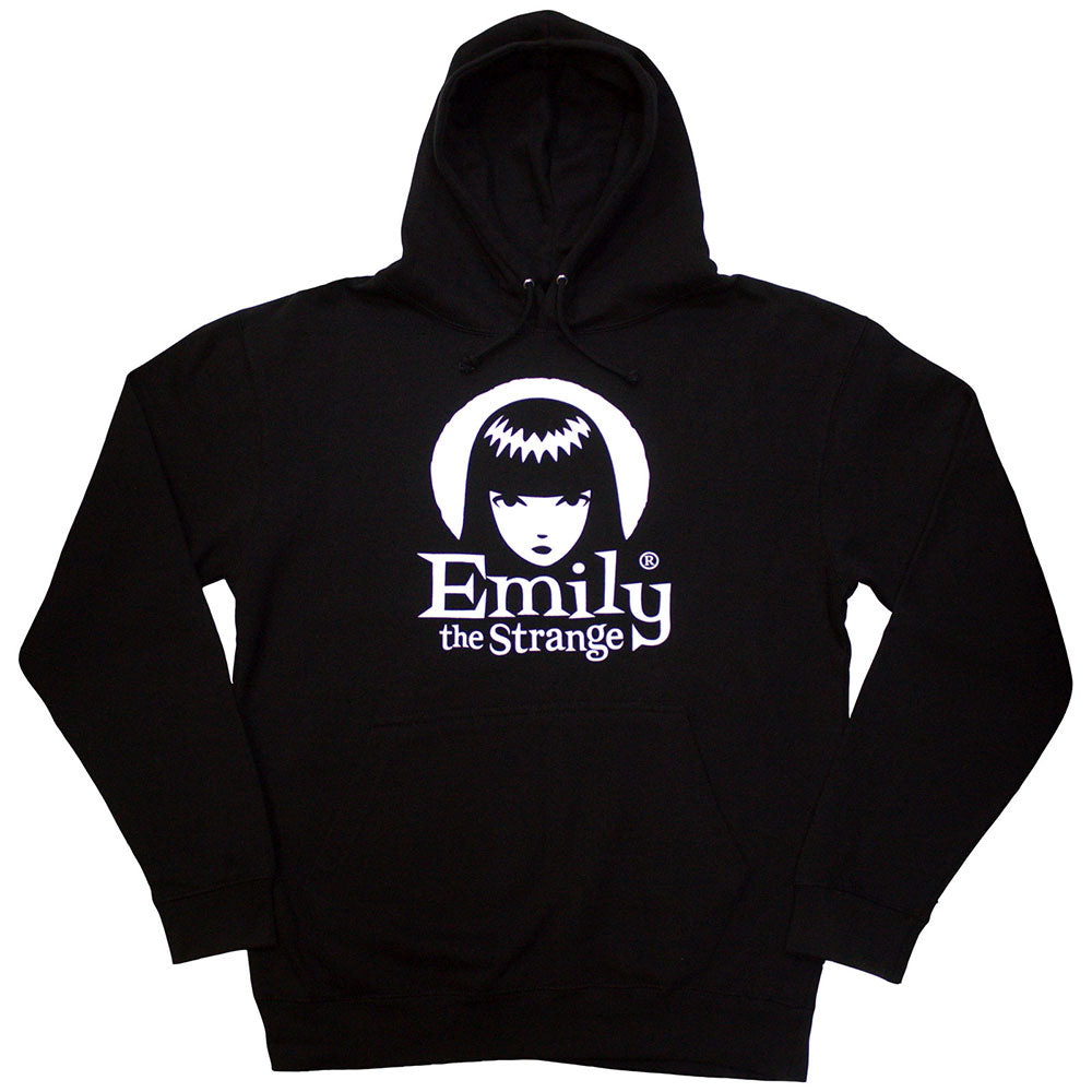 Emily The Strange Pullover Hoodie: Halo Logo