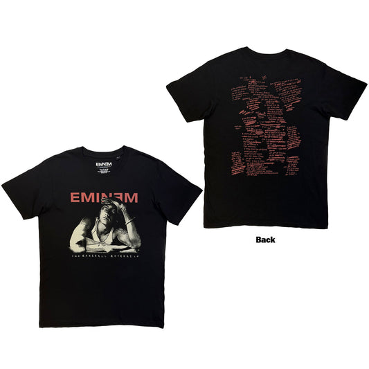 Eminem T-Shirt: Eminem Script Lyrics