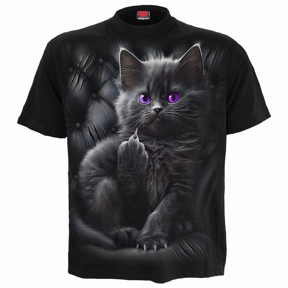 Spiral T-Shirt: Cattitude