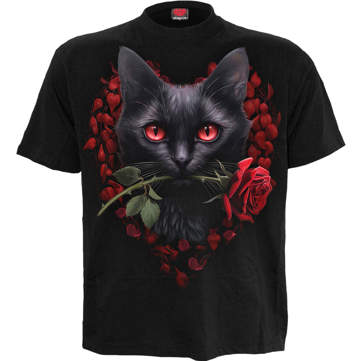 Spiral T-Shirt: Cat's Love
