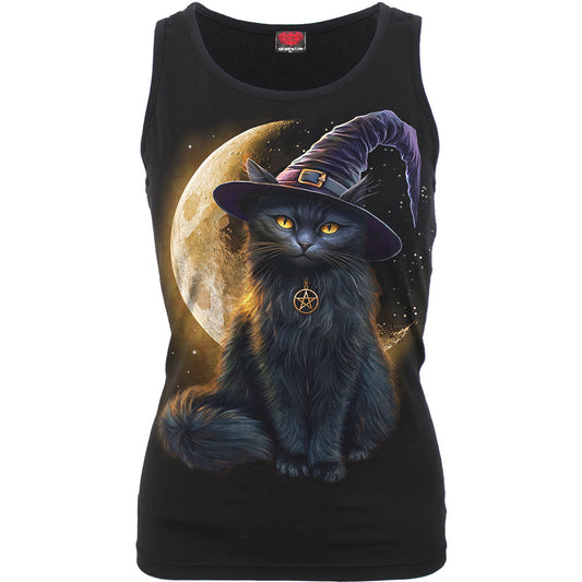 Spiral Ladies Vest T-Shirt: Familiar Magic