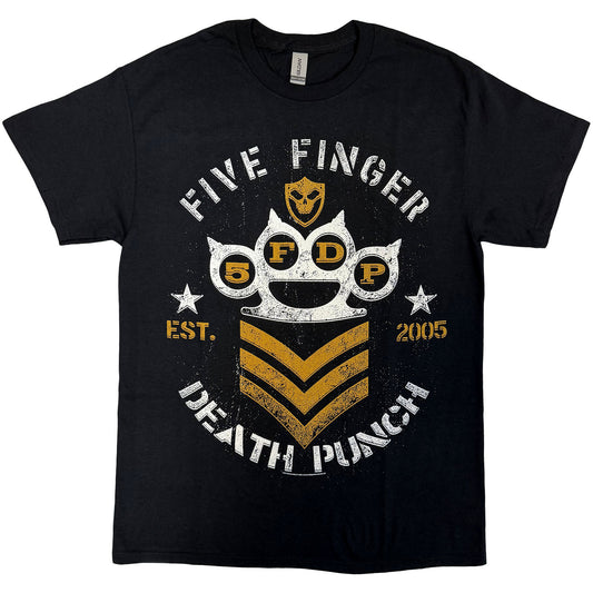 Five Finger Death Punch T-Shirt: Chevron