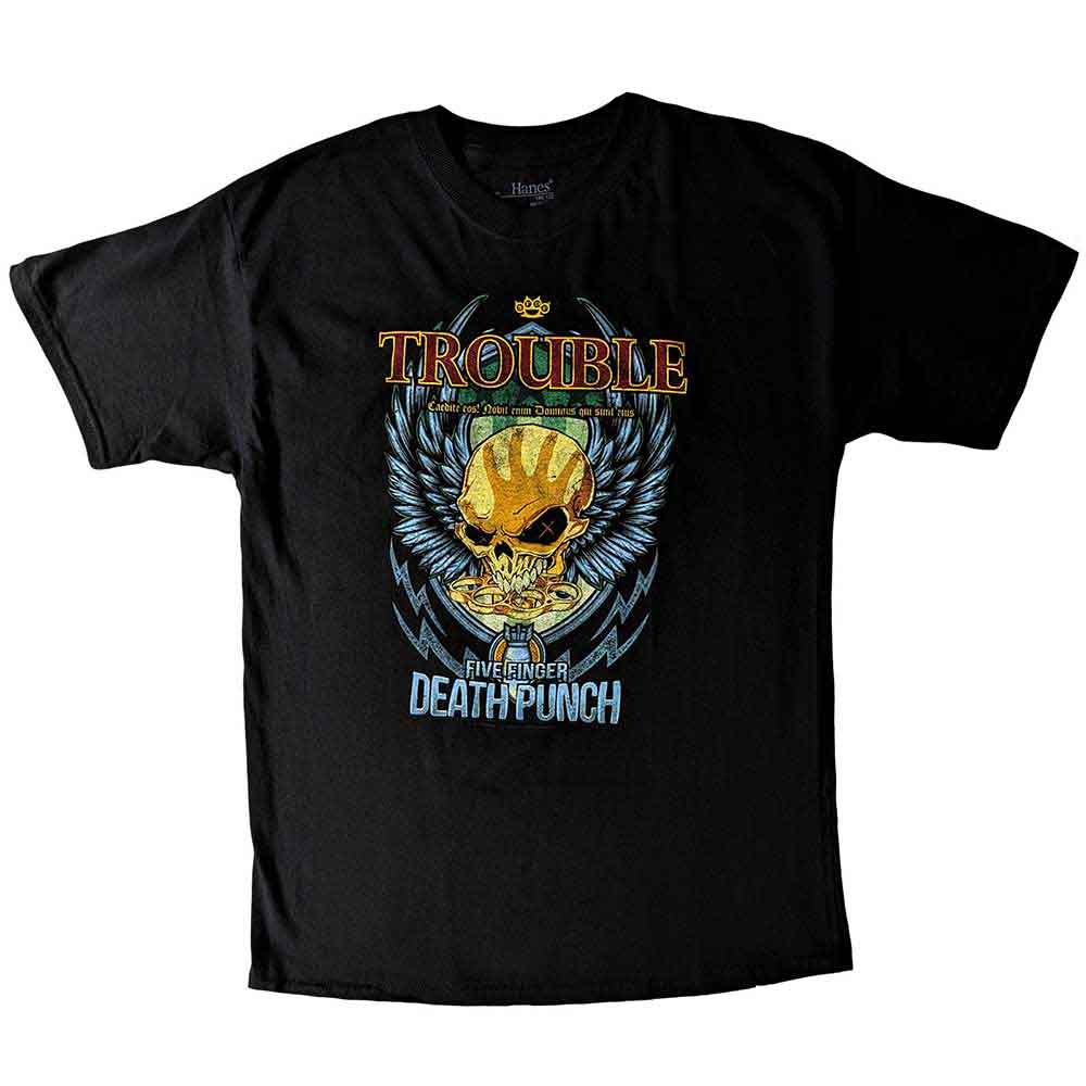 Five Finger Death Punch T-Shirt: Trouble