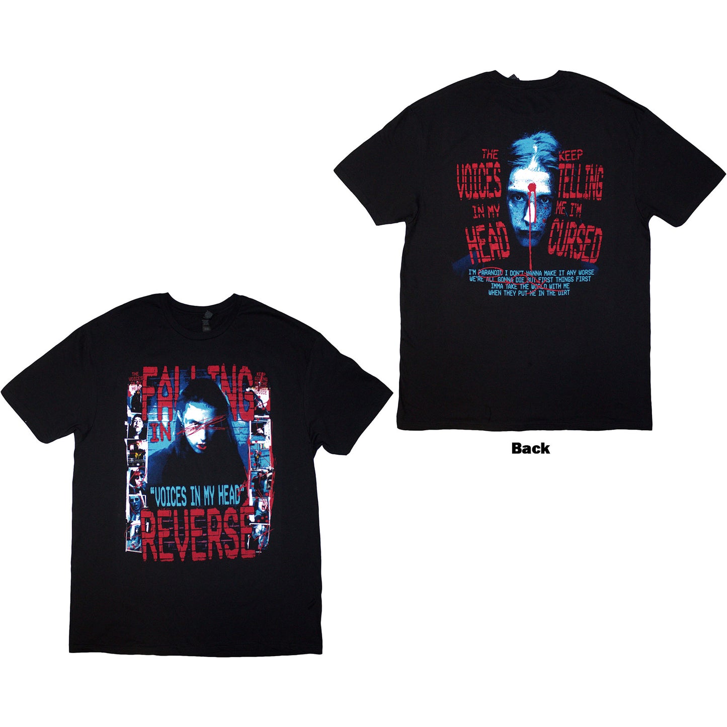 Falling In Reverse T-Shirt: Voice Collage