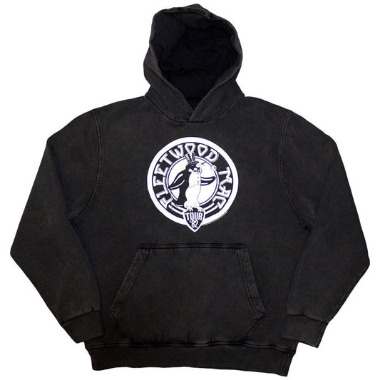 Fleetwood Mac Stone Wash Pullover Hoodie: Tour '82 Penguin