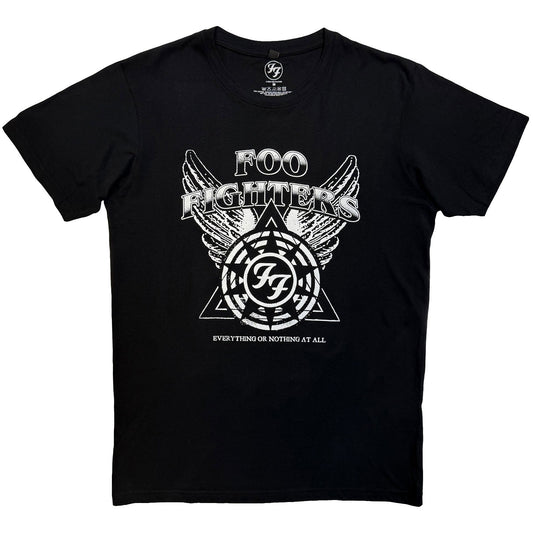 Foo Fighters Carbon T-Shirt: Everything or Nothing At All Logo
