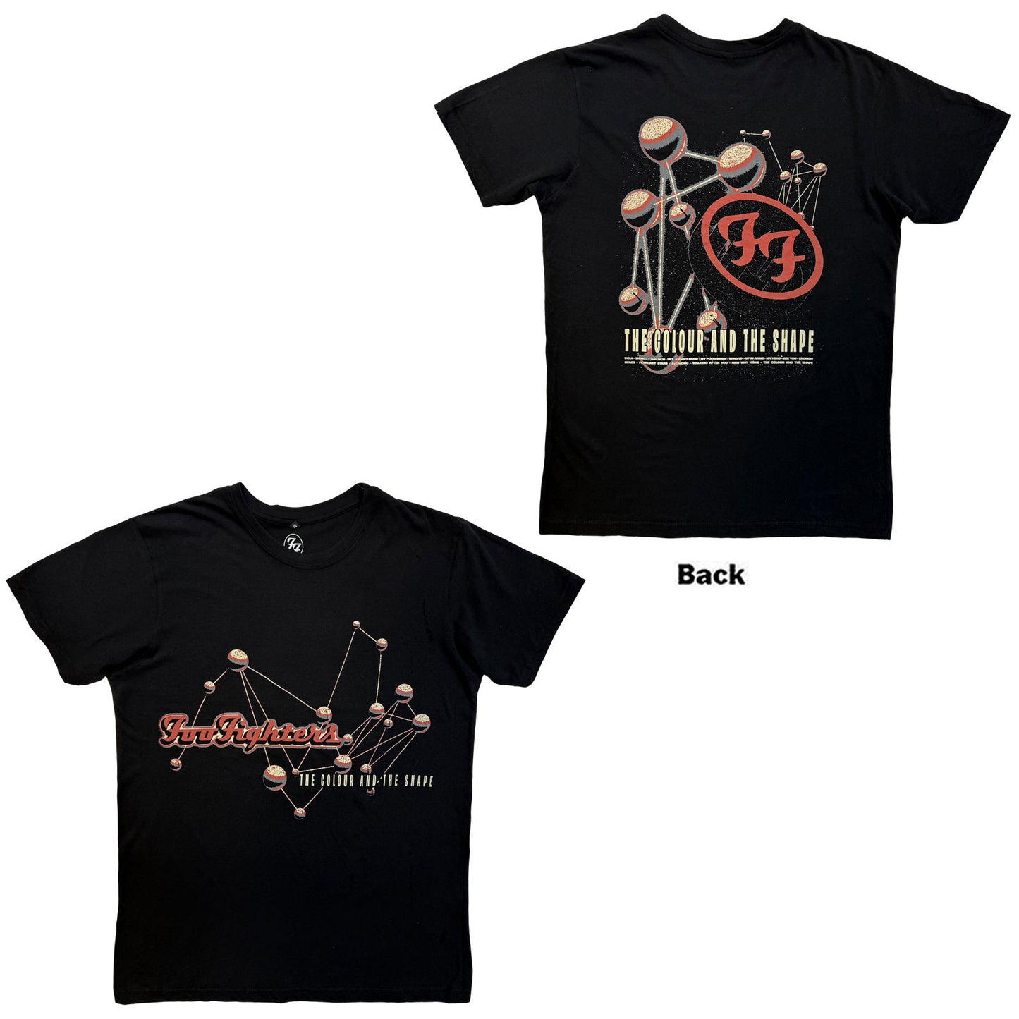 Foo Fighters Premium Carbon T-Shirt: The Colour & The Shape