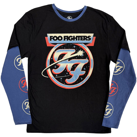 Foo Fighters Layered Long Sleeve T-Shirt: Comet