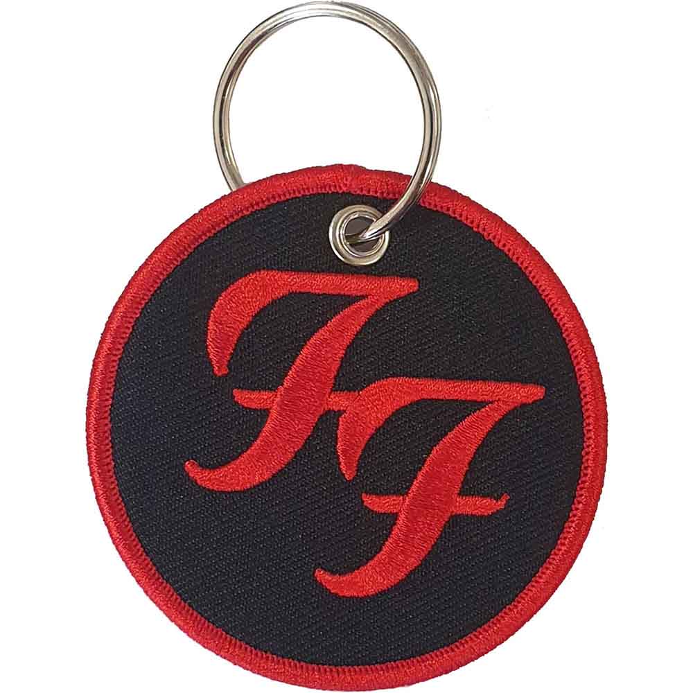 Foo Fighters Patch Keychain: Circle Logo