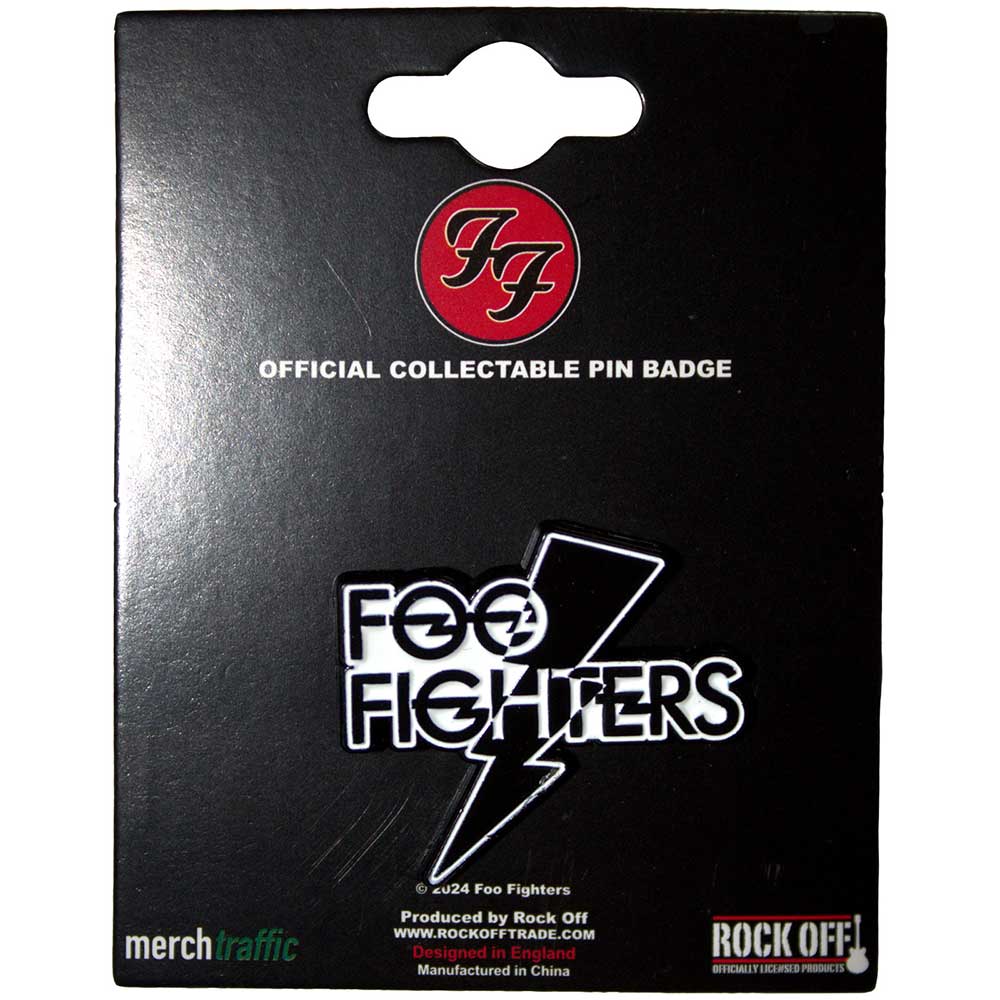 Foo Fighters Badge: Flash Logo