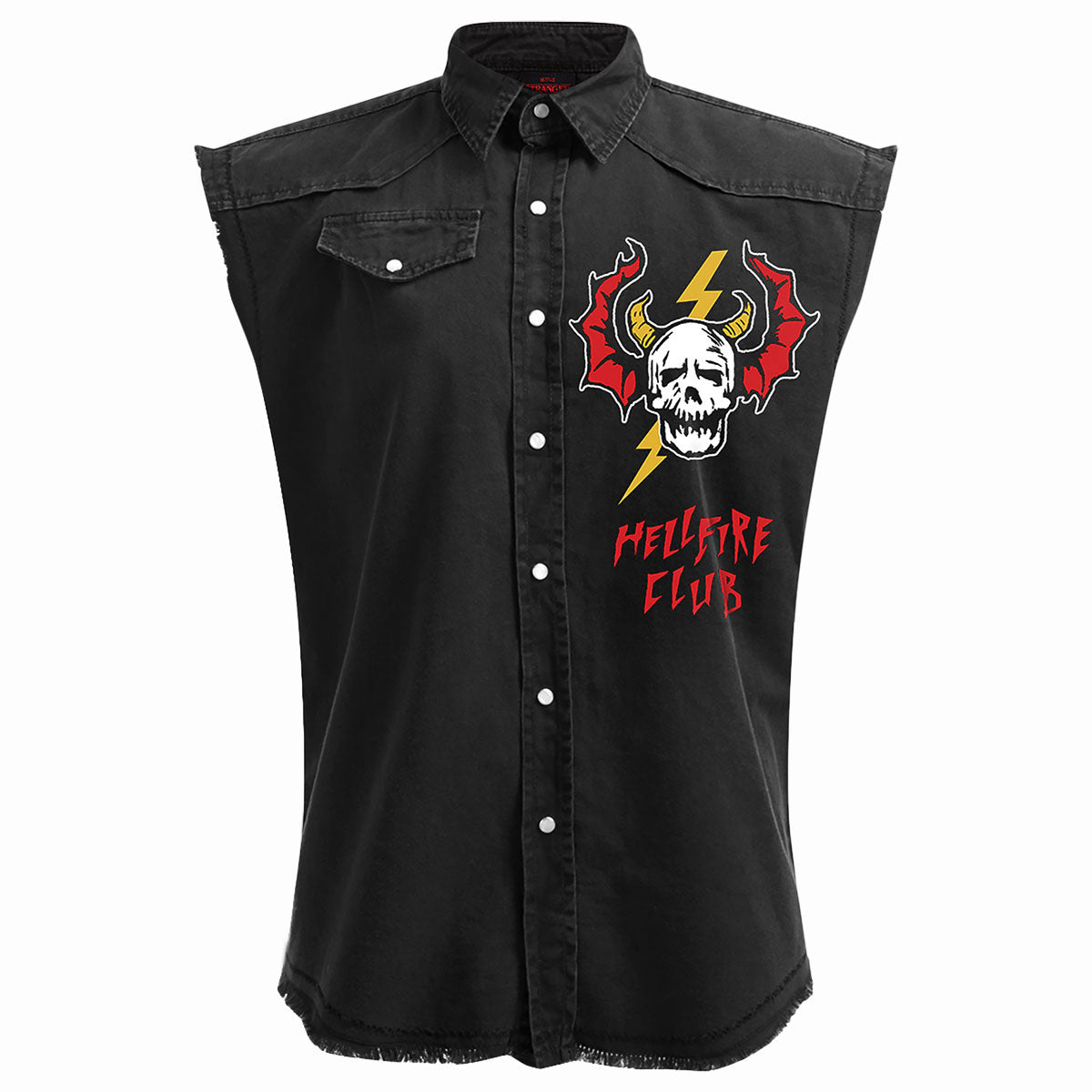 Netflix Worker Shirt: Stranger Things Hell Fire Club