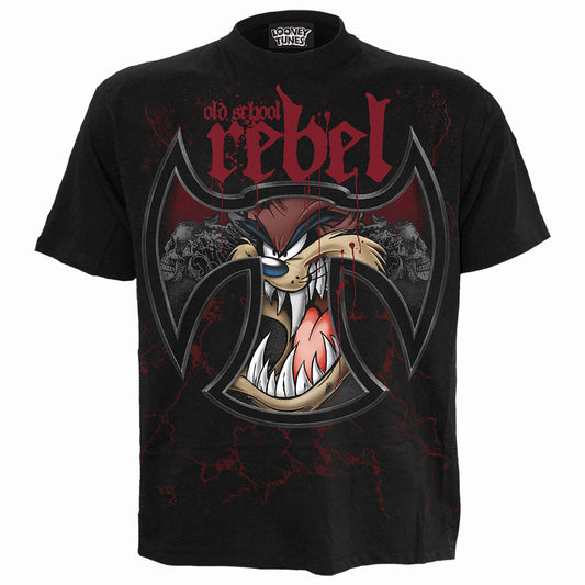 Looney Tunes T-Shirt: Taz Old School Rebel