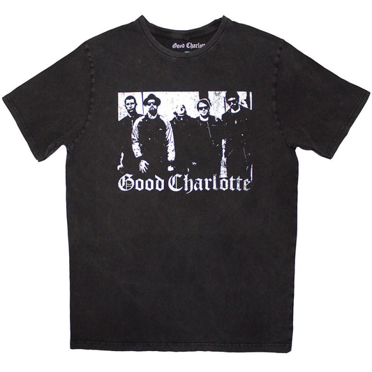 Good Charlotte Stone Wash T-Shirt: Band Photo