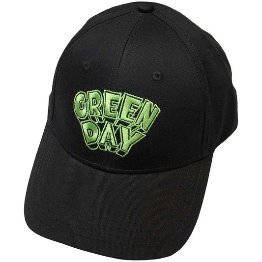 Green Day Baseball Cap: Dookie Logo