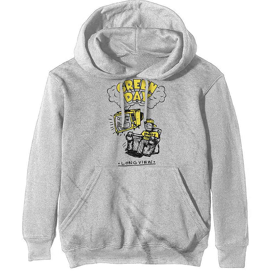 Green Day Pullover Hoodie: Longview Doodle