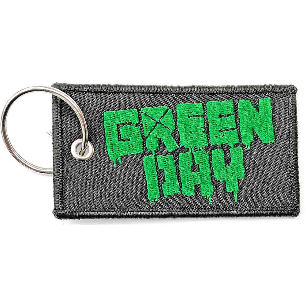 Green Day Patch Keychain: Logo