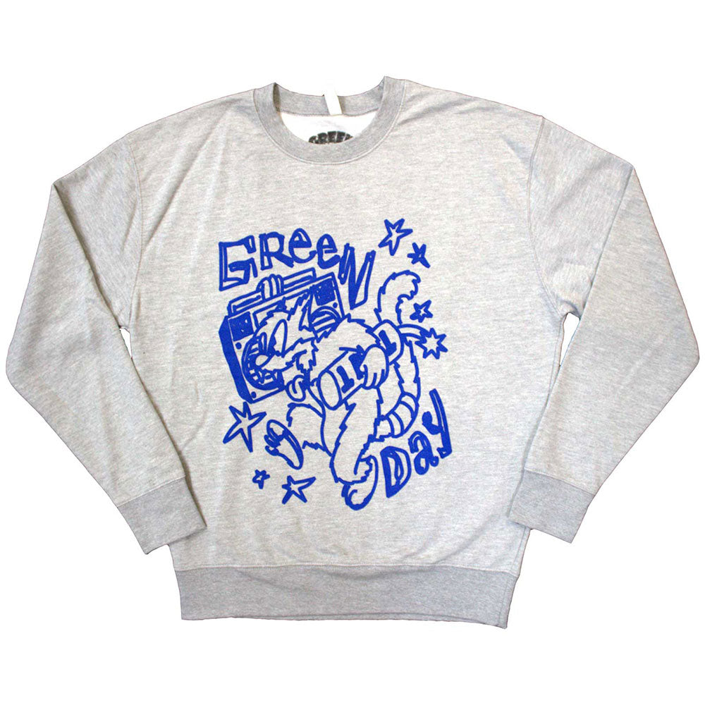 Green Day Sweatshirt: Cat Blaster