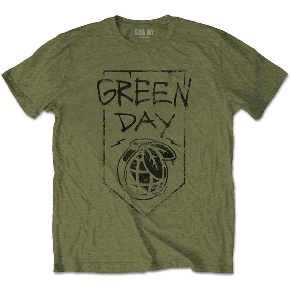 Green Day T-Shirt: Organic Grenade