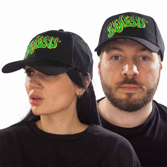 Genesis Baseball Cap: Green Classic Logo