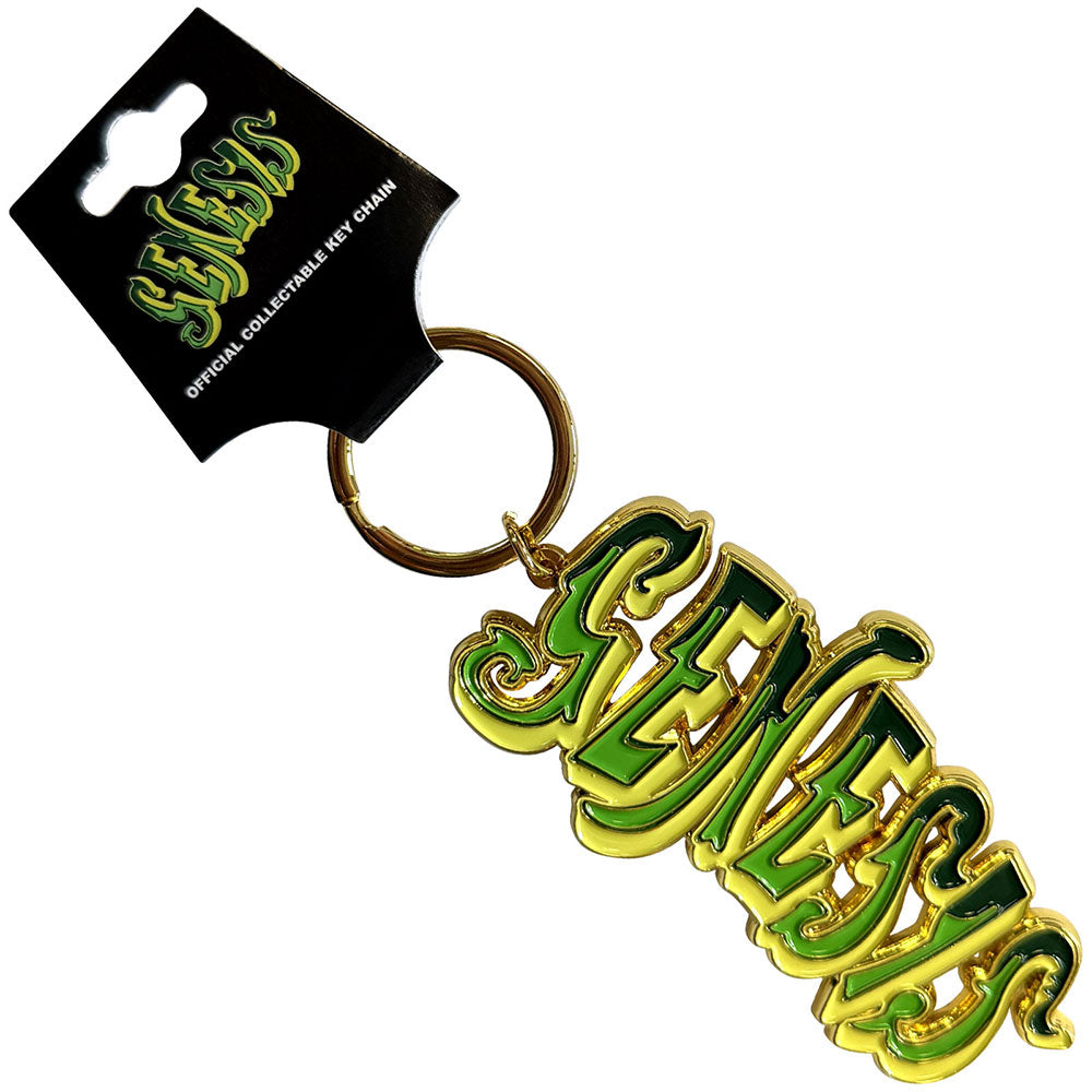Genesis Keychain: Green Classic Logo