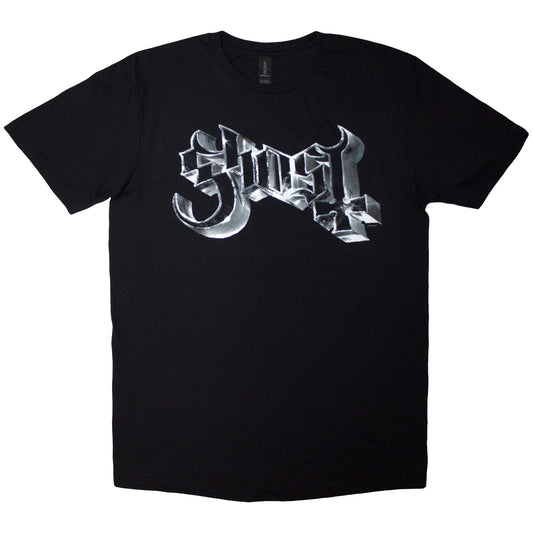 Ghost T-Shirt: Chrome Logo