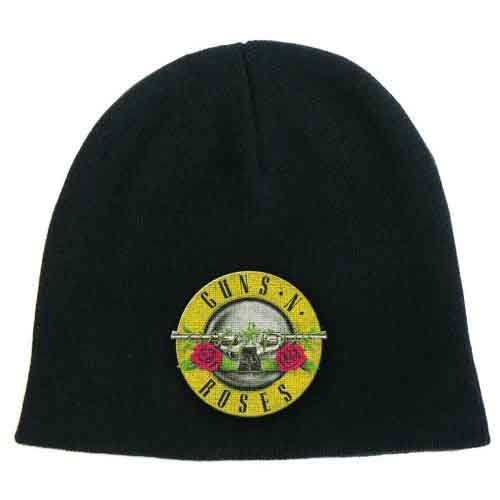 Guns N' Roses Beanie Hat: Bullet Logo