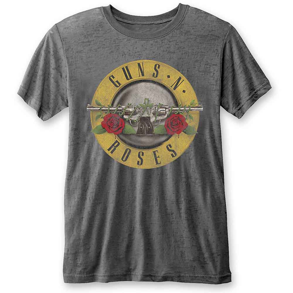 Guns N' Roses Burnout T-Shirt: Classic Logo