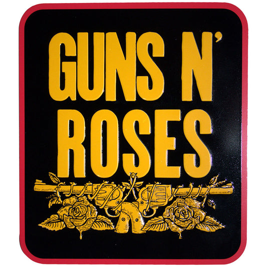 Guns N' Roses Premium Fridge Magnet: Stacked Black