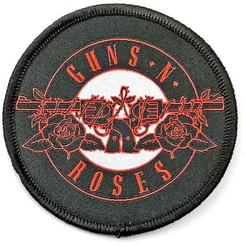 Guns N' Roses Patch: Red Circle Logo