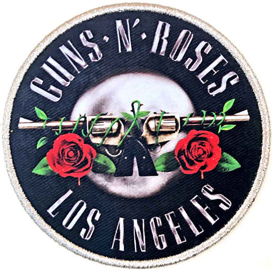Guns N' Roses Patch: Los Angeles Silver