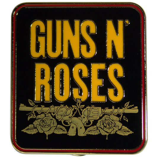 Guns N' Roses Badge: Stacked Black