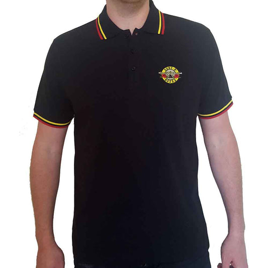 Guns N' Roses Polo Shirt: Classic Logo